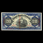 Trinidad, Royal Bank of Canada, 20 dollars <br /> January 2, 1909