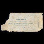 Canada, William Price & Son, 5 shillings <br /> June 10, 1851