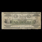 Canada, Bank of British North America, 1 dollar <br /> December 1, 1859