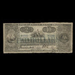 Canada, Bank of British North America, 2 dollars <br /> January 2, 1854