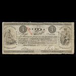 Canada, Bank of British North America, 4 dollars <br /> December 1, 1851