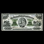 Canada, Bank of British North America, 10 dollars <br /> July 3, 1889