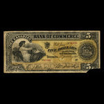 Canada, Canadian Bank of Commerce, 5 dollars <br /> January 2, 1888