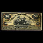 Canada, Canadian Bank of Commerce, 50 dollars <br /> January 8, 1907