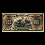 Canada, Canadian Bank of Commerce, 100 dollars <br /> May 1, 1912