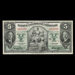 Canada, Banque Canadienne Nationale, 5 dollars <br /> January 2, 1935