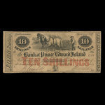 Canada, Bank of Prince Edward Island, 10 shillings <br /> January 2, 1860