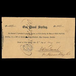 Canada, Hudson's Bay Company, 1 pound <br /> May 2, 1870