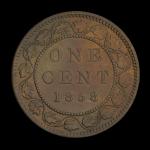 Canada, Victoria, 1 cent <br /> 1858
