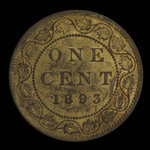 Canada, Victoria, 1 cent <br /> 1893