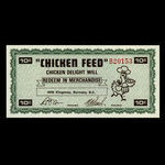 Canada, Chicken Delight, 10 cents <br /> 1970