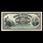 Canada, Bank of New Brunswick, 50 dollars <br /> January 2, 1906