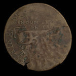 Canada, unknown, 1/2 penny <br /> 1838