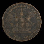 Canada, unknown, 1/2 penny <br /> 1816