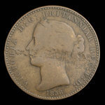 Canada, Province of Nova Scotia, 1 penny <br /> 1856