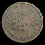 Canada, Province of Nova Scotia, 1 penny <br /> 1824