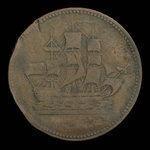 Canada, unknown, 1/2 penny <br /> 1835