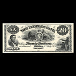 Canada, People's Bank of Halifax, 20 dollars <br /> July 2, 1903
