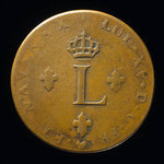 France, Louis XV, 2 sous <br /> 1741