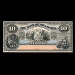 Canada, Bank of Nova Scotia, 10 dollars <br /> July 2, 1877