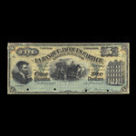 Canada, Banque Jacques-Cartier, 5 piastres <br /> June 1, 1889