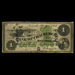 Canada, Canadian Bank of Commerce, 1 dollar <br /> May 1, 1867