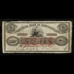 Canada, Commercial Bank of Newfoundland, 20 dollars <br /> January 1, 1867