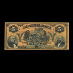 Canada, Imperial Bank of Canada, 5 dollars <br /> October 1, 1915
