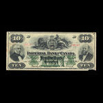 Canada, Imperial Bank of Canada, 10 dollars <br /> October 1, 1915