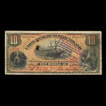 Canada, Union Bank of Newfoundland, 10 dollars <br /> May 1, 1889