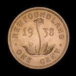 Canada, George VI, 1 cent <br /> 1938