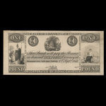 Canada, Bank of British North America, 1 pound <br /> September 1, 1847