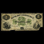 Canada, Canadian Bank of Commerce, 2 dollars <br /> May 1, 1867