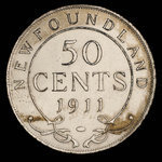 Canada, George V, 50 cents : 1911