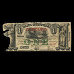Canada, Bank of Montreal, 1 dollar <br /> January 1, 1849