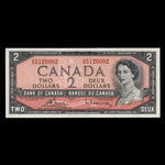 Canada, Bank of Canada, 2 dollars <br /> 1954