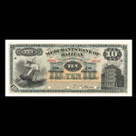 Canada, Merchants' Bank of Halifax, 10 dollars <br /> July 1, 1880