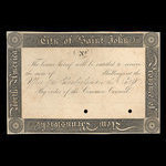 Canada, City of Saint John, no denomination <br /> 1837