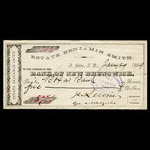 Canada, Estate Benjamin Smith, 5 dollars <br /> January 29, 1889