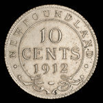 Canada, George V, 10 cents <br /> 1912