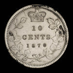 Canada, Victoria, 10 cents <br /> 1870