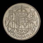 Canada, George VI, 50 cents : 1948