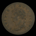 Canada, Province of Nova Scotia, 1/2 penny <br /> 1823