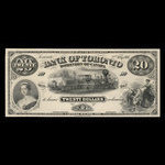 Canada, Bank of Toronto (The), 20 dollars <br /> February 1, 1914