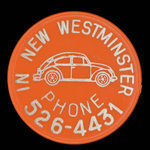 Canada, New Westminster Volkswagon Ltd., no denomination <br /> 1972