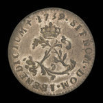 France, Louis XV, 2 sous : 1739