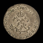 France, Louis XV, 2 sous <br /> 1740