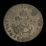 France, Louis XV, 2 sous : 1744