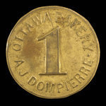 Canada, A.J. Dompierre, 1 loaf, bread <br /> 1885