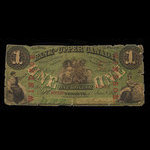 Canada, Bank of Upper Canada (York), 1 dollar <br /> January 1, 1861